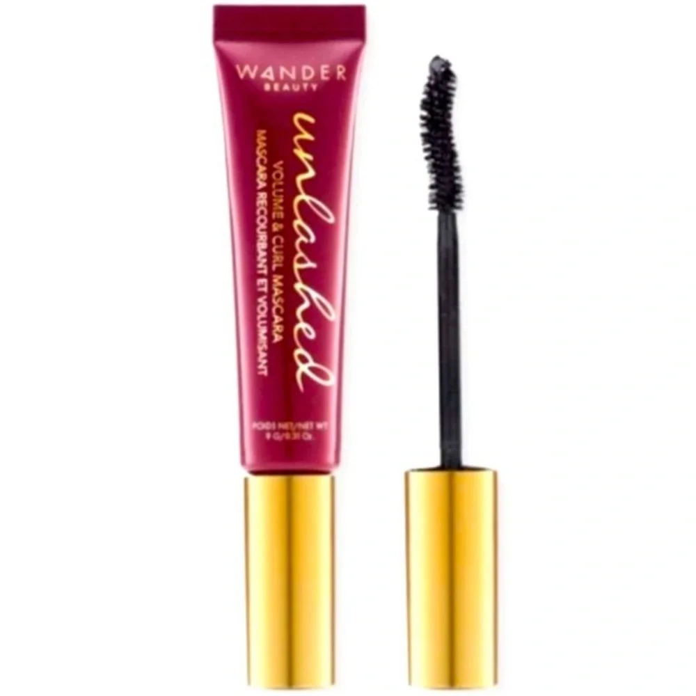🎉HP🎉 NWT WANDER BEAUTY AWARD WINNING UNLASHED VOLUME & CURL MASCARA Sealed Box - Picture 2 of 5